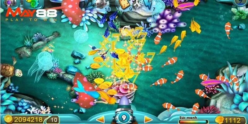 Ưu điểm bắn cá ăn xu tại nhà cái May88